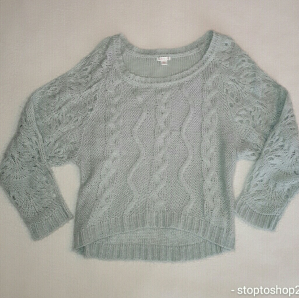Open Knit Sweater